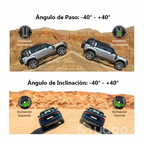 Velocímetro Inclinómetro Brújula GPS X90 Jeep Cami