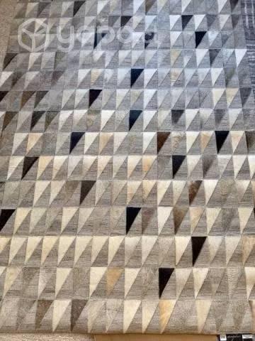 Alfombra natural leather design