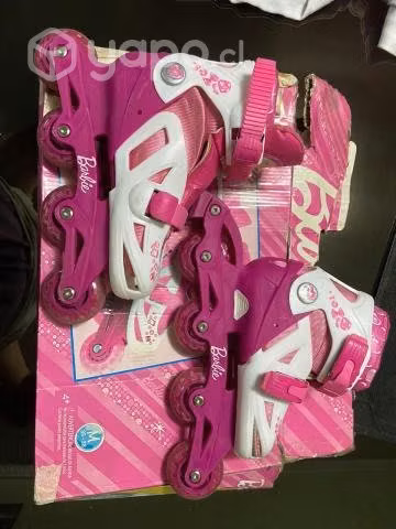 Pack de barbie Bicicleta y patines