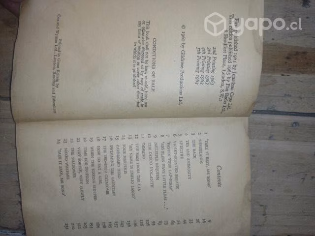 Libro james bond 1963 en ingles