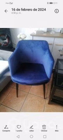 Sitial azul