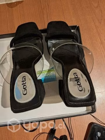 Zapatos de mujer de noche o gala usado - Imagen 2