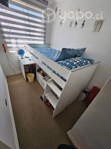 Cama funcional de 1 plaza