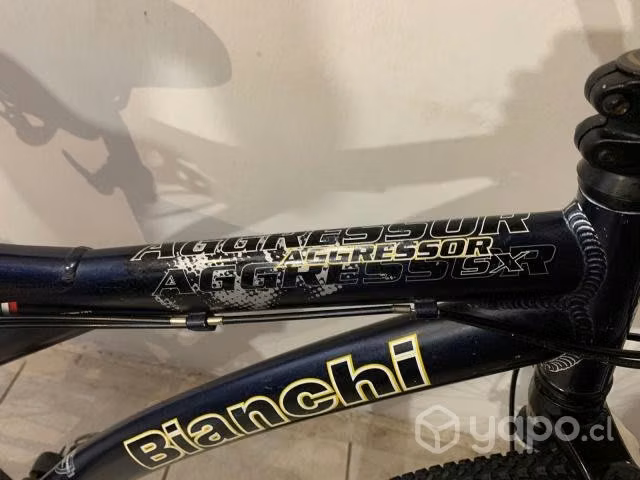 BICICLETA BIANCHI AGGRESSOR SX 100% Aluminio