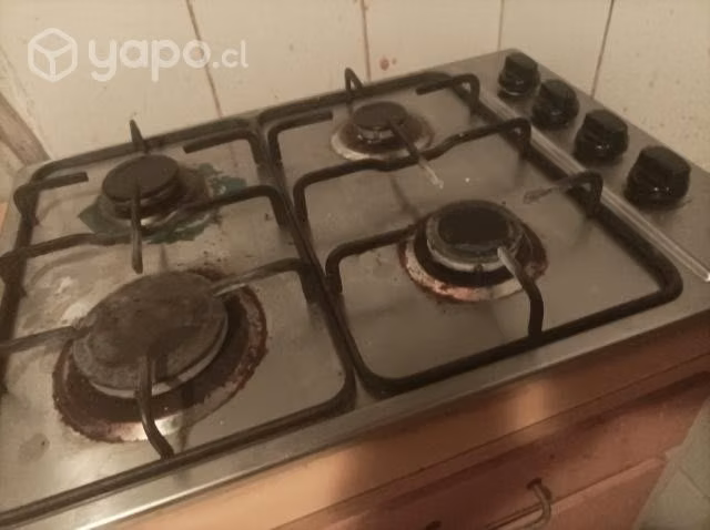 COCINA Encimera MADEMSA 4 platos,CHISPA ELECTRIC