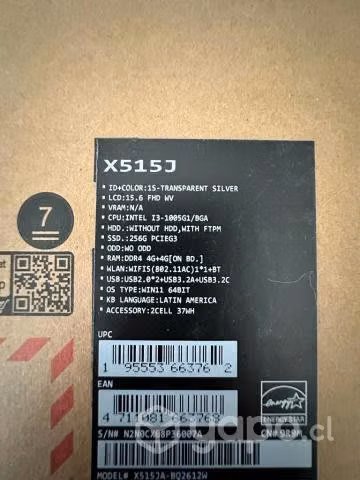 Notebook Asus Nuevo