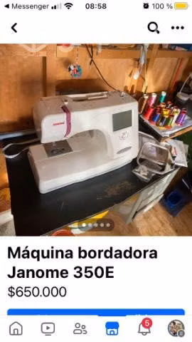 Bordadora JANOME 350E