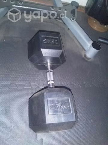 Mancuerna hexagonal 25 kgs - Imagen 3