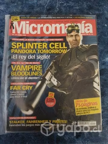Revista Micromania N° 111 Año 2004