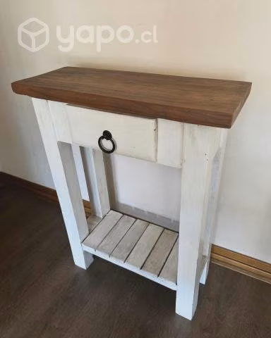 Mesa arrimo de madera - Imagen 2