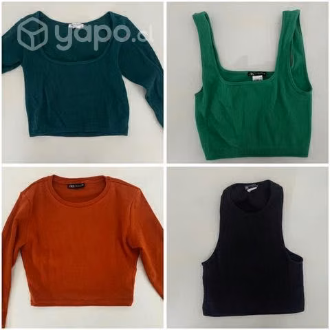 4 polleras Zara x