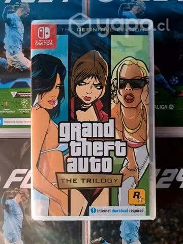 Grand theft auto Trilogy (Nuevo y Sellado)