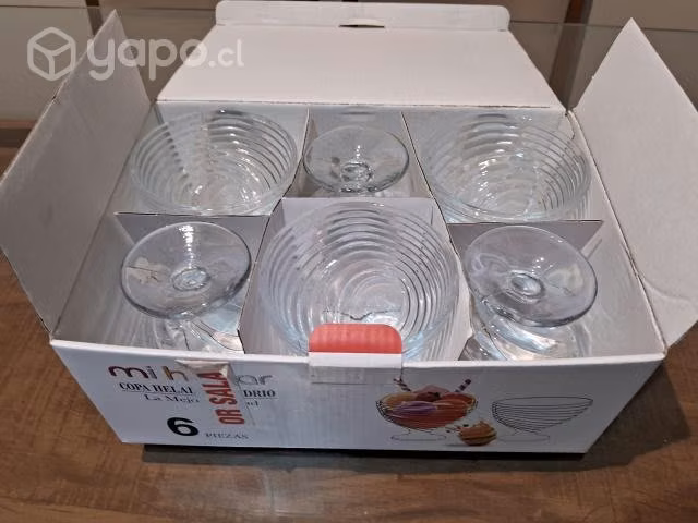 Copas de vidrio para helados - Imagen 2