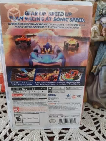 Juego Team Sonic Racing