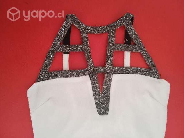 Vestido elegante blanco talla s - Imagen 2
