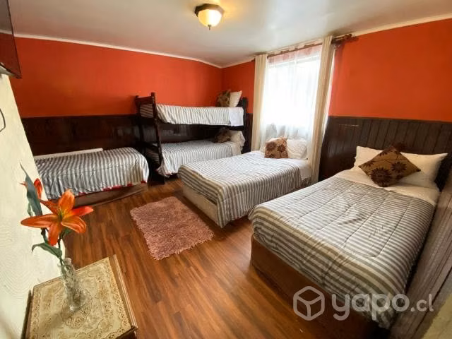 Habitaciones disponibles desde marzo a diciembre