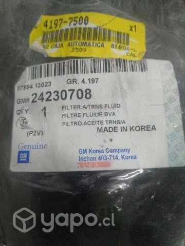 Filtro caja automatica chevrolet orlando - Imagen 2