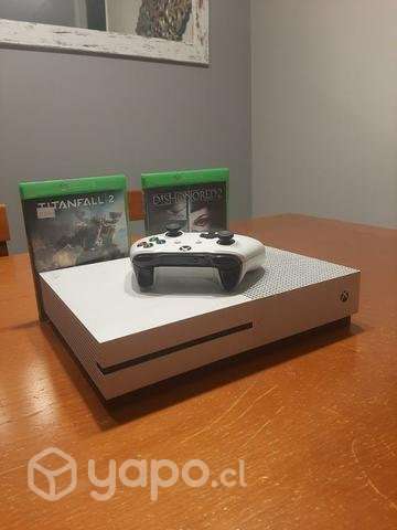 Xbox One 1T + 1 control + 2 Juegos - Imagen 3