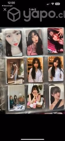 Photocards de kpop