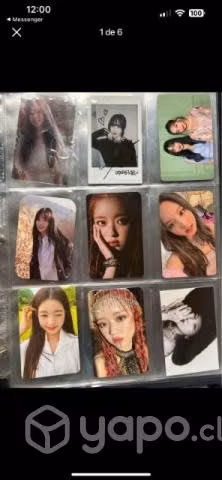 Photocards de kpop