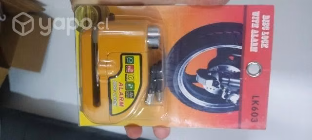Candado de disco con alarma Para Motos - Imagen 2