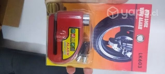 Candado de disco con alarma Para Motos - Imagen 3
