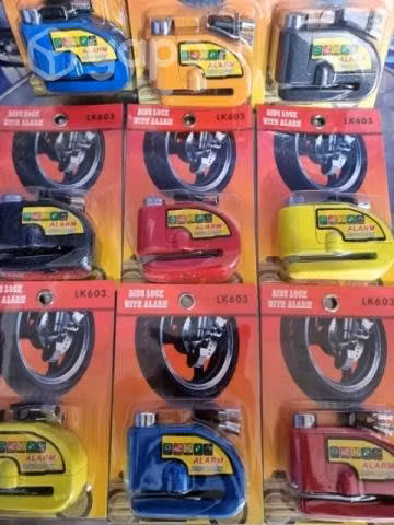 Candado de disco con alarma Para Motos