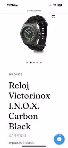 Reloj Victorinox INOX Carbon Black - Imagen 4