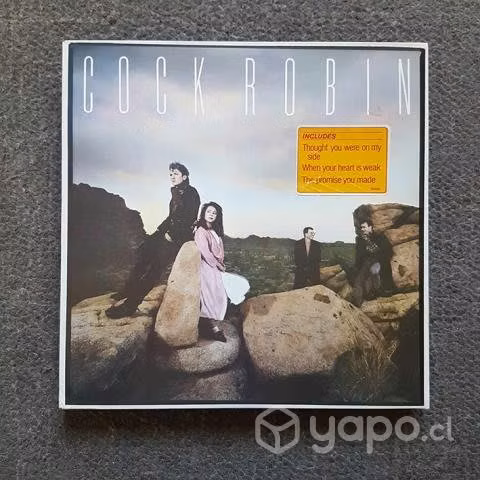 Vinilo Cock Robin (edicion 1985)