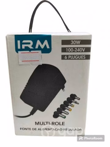 Adaptador multi-role 30w 100-240v 6plugues
