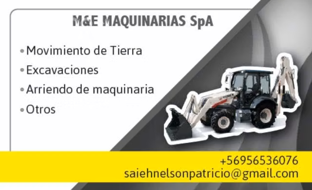 Disponible retroexcavadora