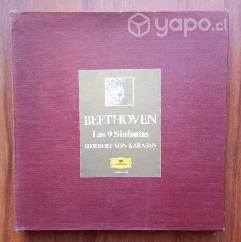 Beethoven - 8 sinfonías en vinilo