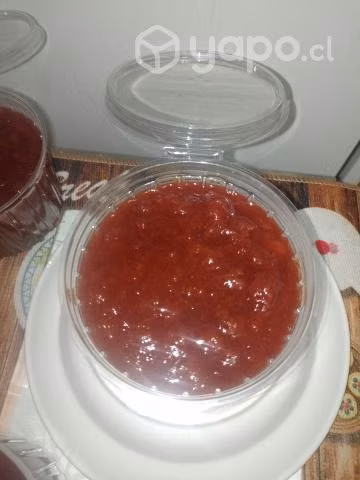 Ricas mermeladas caseras con trozos de fruta