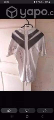 Polera compresión blanca - Imagen 4