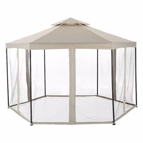 Toldo exagonal 4 metros