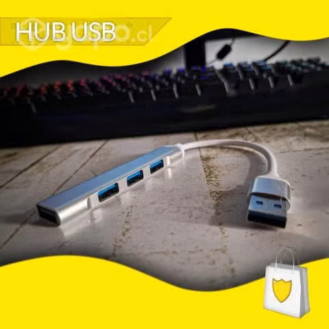 Hub USB ultra delgado 4 puertos - Imagen 2