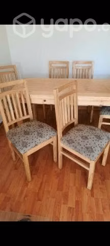 Mesa de comedor 6 sillas - Imagen 2