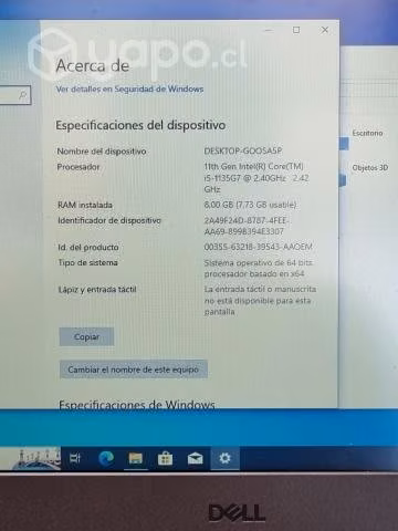 Notebook Dell - Imagen 5
