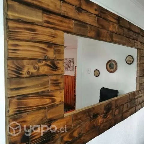 Espejo de madera140x80