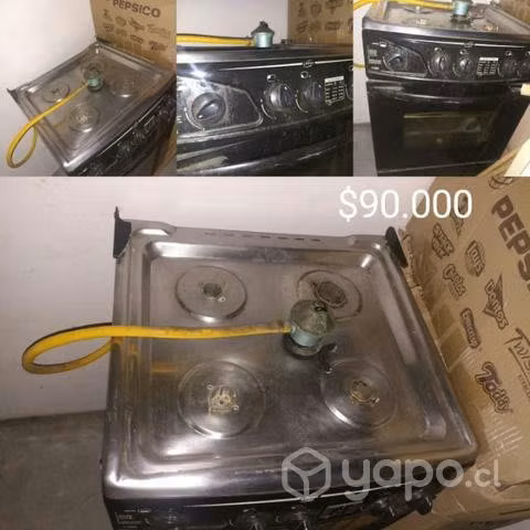 Venta de cocina , lavadora y palos de cortinas