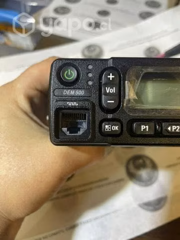 DEM500 radio móvil motorola dem500 vhf