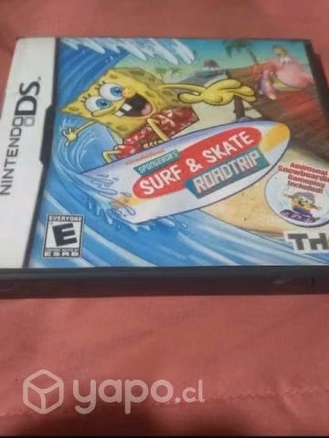 Juego bob esponja nintendo ds