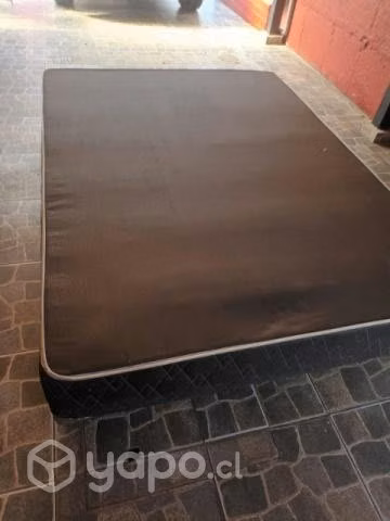 Base de cama y colchon king