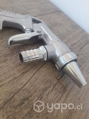 Pistola para arenar