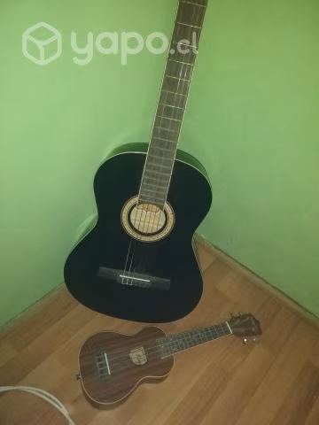 Guitarra + ukelele (junto o x separado)