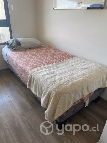 Cama americana 1 plaza
