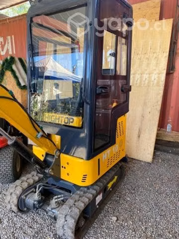 Arriendo mini excavadora