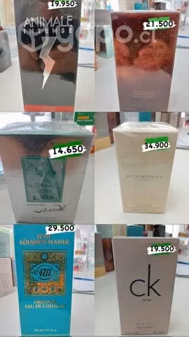 Venta de perfumes originales