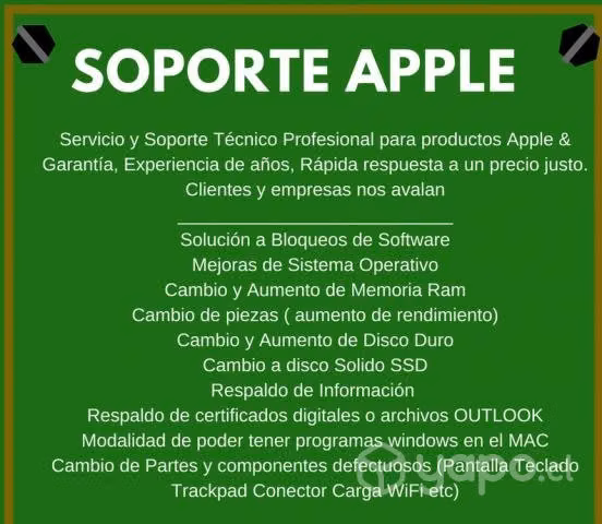 Servicio tecnico Apple