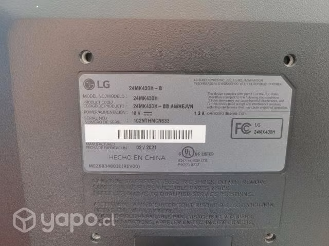 Monitor LG 19 5 WIDE 19,5 20MK 400H